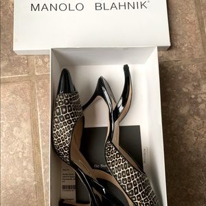 Manolo Blahnik Slingback Pumps